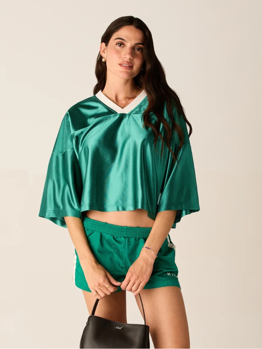 Kith Koda Cropped Football Jersey Sz L